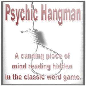 psychic hangman mind game