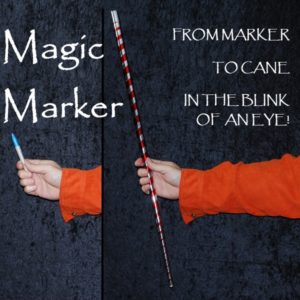 magic marker to cane